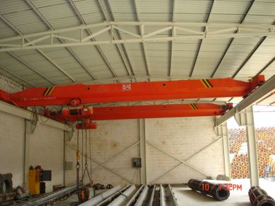 20Ton 10ton Overhead Bridge Crane واحدة العارضة كرين