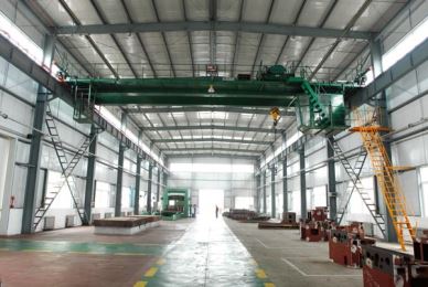 QD Electric Double Beam Bridge الرافعة 10 طن